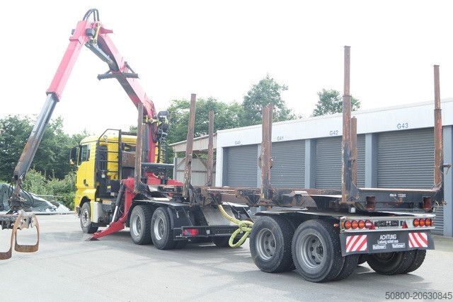 Vakio vetoauto MAN 26.540 TGX/6x4/540 PS/Kran Epsilon/Blattfederung