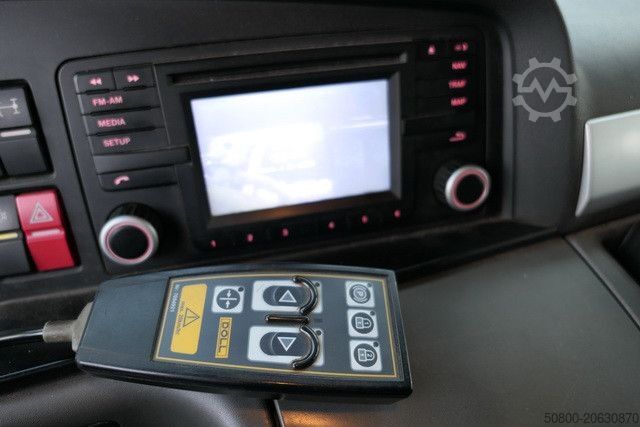 Camião florestal MAN 26.540 TGX 6x4, Kombizug, Huttner LNZK 20