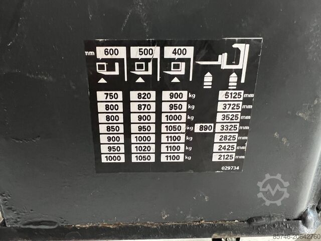 V 11 - ¡¡Guía ferroviaria!! Cabina 1000 MM!! ¡¡DOBLE dirección!! LINDE V 11 - Rail Guidance !! Cabin 1000 MM !! DOUBLE steering !!