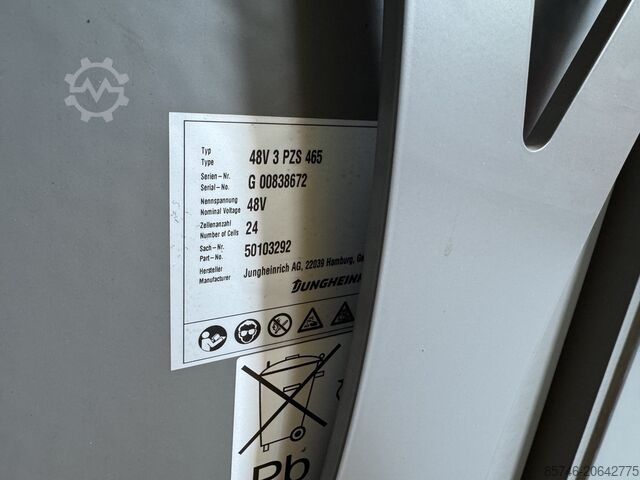 EKS 210-线引导！！公共服务广告！！双转向！！三层FFL JUNGHEINRICH EKS 210 - Wire Guidance !! PSA !! DOUBLE steering !! Triplex FFL