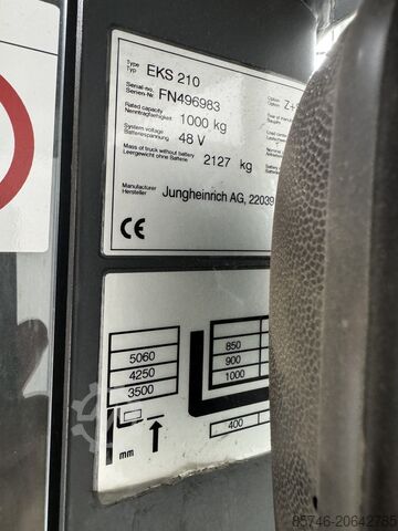 EKS 210——轨道导向！！机舱 1000 毫米！！ JUNGHEINRICH EKS 210 - Rail Guidance !! Cabin 1000 MM !!