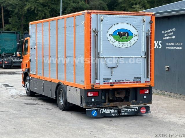 畜禽运输卡车 DAF CF 400 4x2 1.Stock Menke-Janzen Viehtransporter