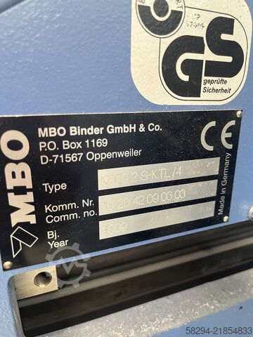 Mašina za savijanje MBO K800.2 S-KTL/4 - aut