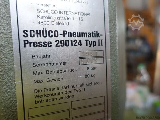 الصحافة الهوائية SCHÜCO II