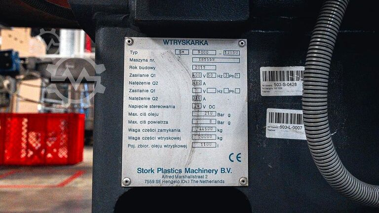 Ruiskuvalukone Stork S+ 9000-12550