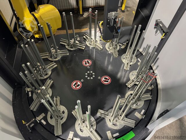 Robot de manipulación fresadora CNC Halter CNC Automation Millstacker Premium 25