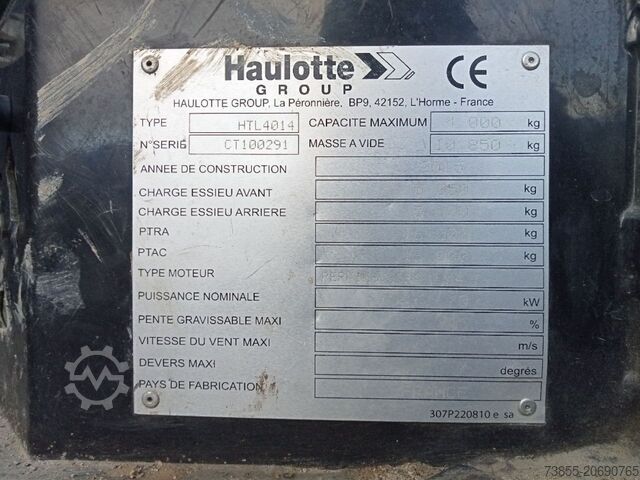 เทเลแฮนด์เลอร์ Haulotte HTL4014