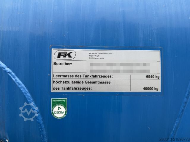 Силосный полуприцеп SPITZER SK 2760 Silo ADR 3 Achse 60.000 Liter