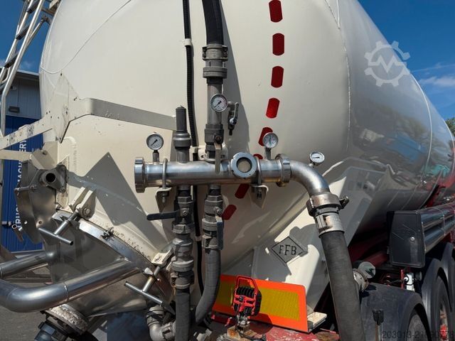 사일로 세미트레일러 FELDBINDER KIP 48.3 Silo ADR 3 Achse 48.000 Liter