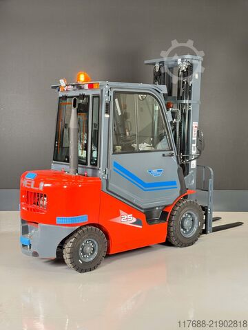  Heli CPCD25-H3-Diesel 2,5t 6m Kabine-KUBOTA - Garantie