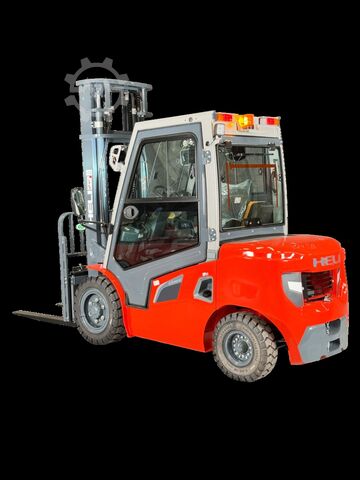 Μπροστινός φορτωτής ντίζελ Heli CPCD25-G3- Diesel - 2,5t - 4m - Kabine - Garantie
