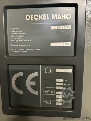  Deckel Maho DMU50 Evolution
