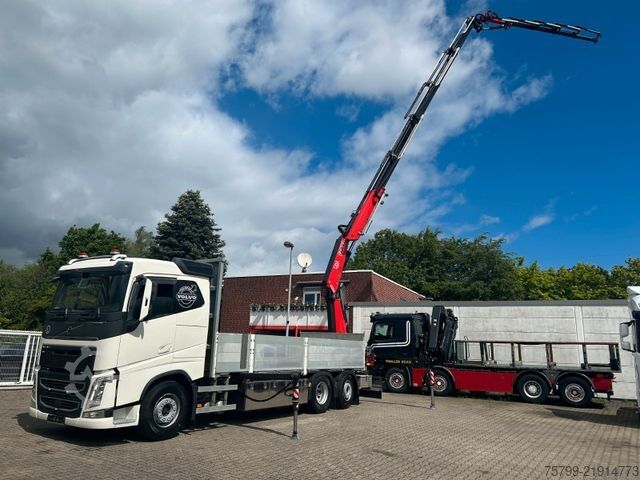 Grua montada em camião VOLVO FH 460 mit Fassi F345 5+4 mit JIB