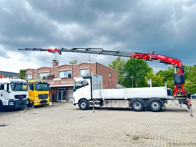 Grua montada em camião VOLVO FH 460 mit Fassi F345 5+4 mit JIB
