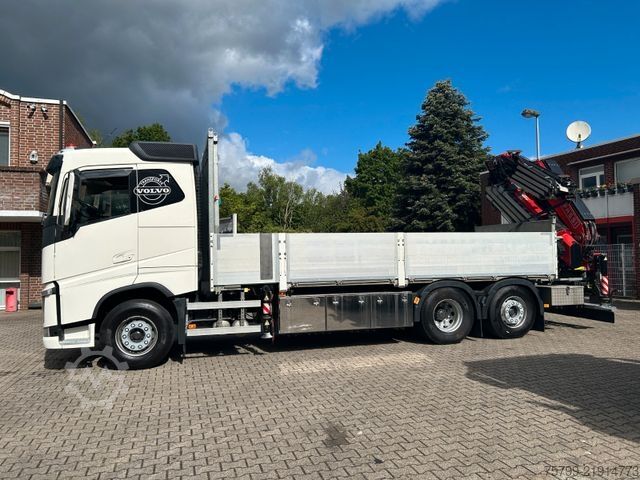 Grua montada em camião VOLVO FH 460 mit Fassi F345 5+4 mit JIB
