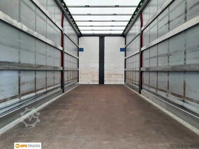Camión plataforma con toldo VOLVO FE 350 6X2 Schiebeplane Edscha Lenkachse