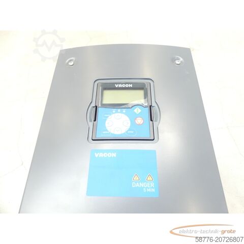   Vacon NXI00725A5T0CSSA1AF000000 Frequenzumrichter SN: 14479088