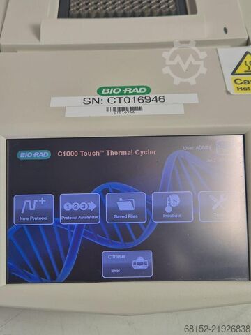 Termocykler Bio-Rad C1000 Touch Bio-Rad Laboratories C1000 Touch