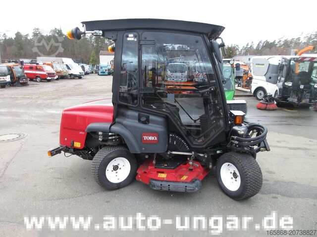 Cortador de relva Toro Groundsmaster 360 Kommunalfahrzeug Rasen