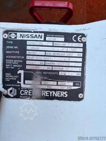 フォークリフト Nissan 2,7t