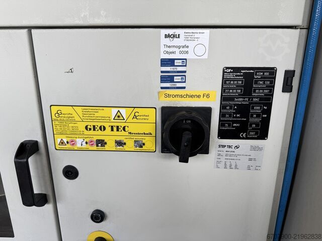 MIKRON HSM 800 通用加工中心 MIKRON HSM 800