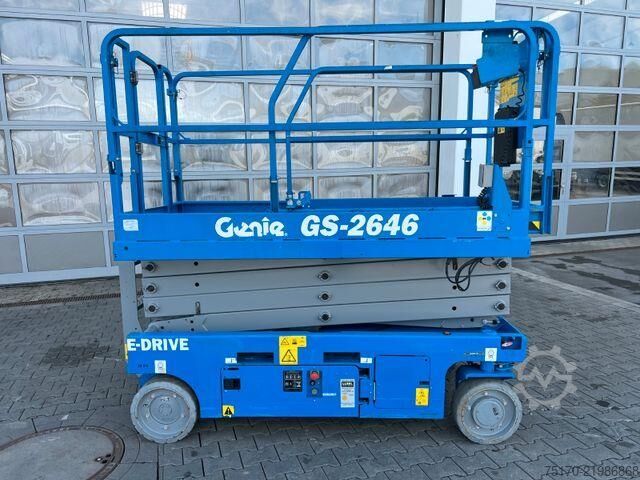 Scherenhebebühne Genie GS-2646 / nur 161h / 2022 / Arbeitshöhe: 10m