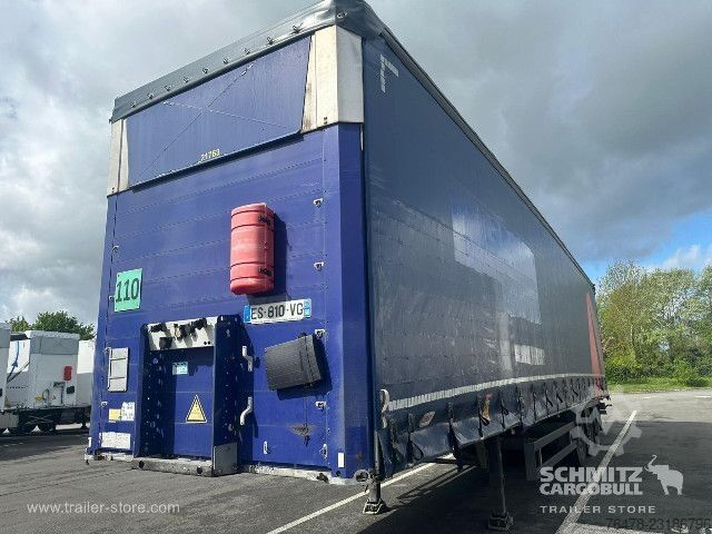 Nyitott ponyvás félpótkocsi Schmitz Cargobull Curtainsider Mega