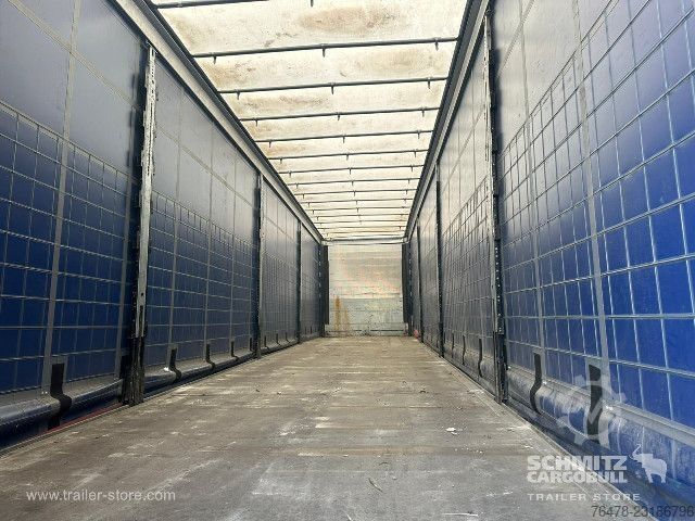 Nyitott ponyvás félpótkocsi Schmitz Cargobull Curtainsider Mega