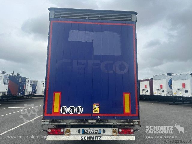 Nyitott ponyvás félpótkocsi Schmitz Cargobull Curtainsider Mega
