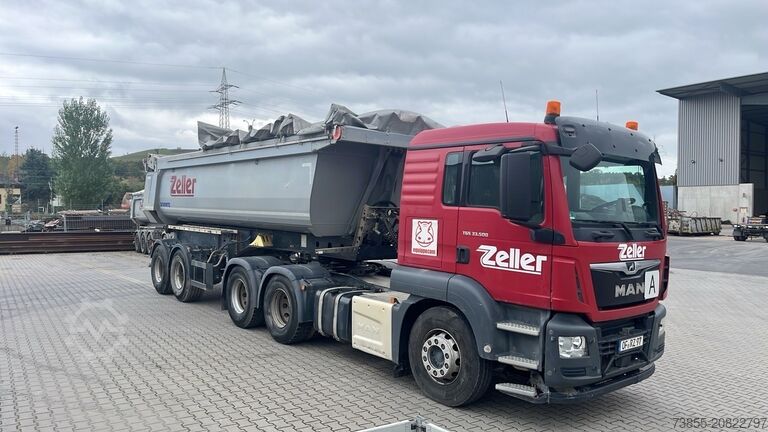 Benne MAN TGS 33.500 with Schmitz Cargobull SGF S2 (NEW ENGINE)