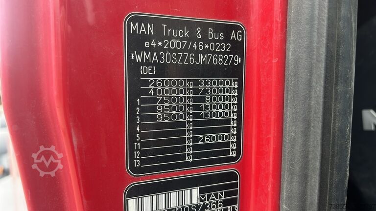 Benne MAN TGS 33.500 with Schmitz Cargobull SGF S2 (NEW ENGINE)