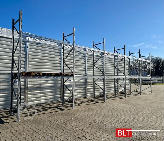 Paletno regal 100 lfm. Palettenregale für Außenbereich H: 4,5m , 3000 kg Fachlast , FVZ