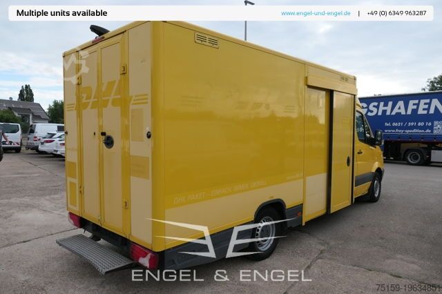 Transporter mit Koffer mercedes-benz SPRINTER 310 CDI MAXI EURO-5 KOFFER REGALE KAMERA DURCHGANG