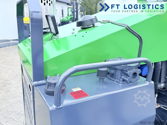 чотири-напрямний навантажувач Combilift C4000 TRIPLEX 6900 GAS FREE LIFT CABIN