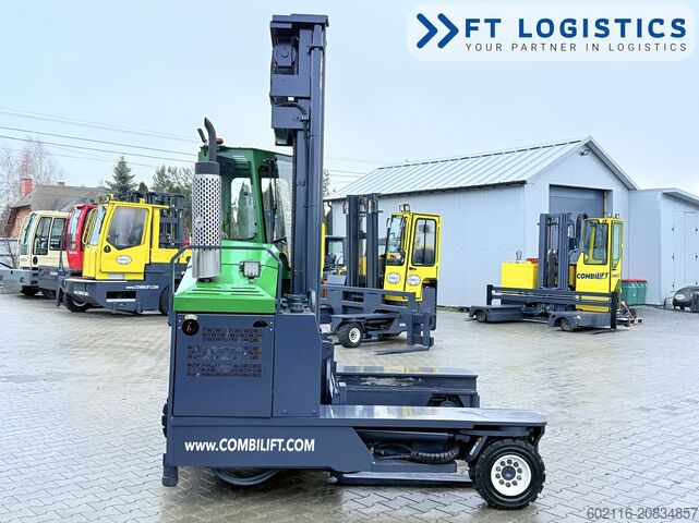 чотири-напрямний навантажувач Combilift C4000 TRIPLEX 6900 GAS FREE LIFT CABIN