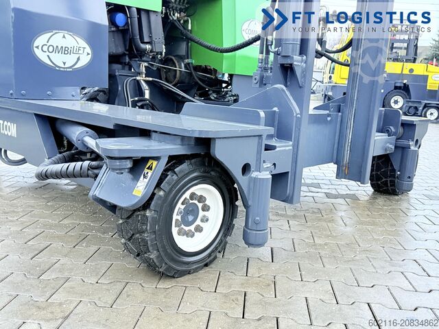 чотири-напрямний навантажувач Combilift C4000 TRIPLEX 6900 GAS FREE LIFT CABIN