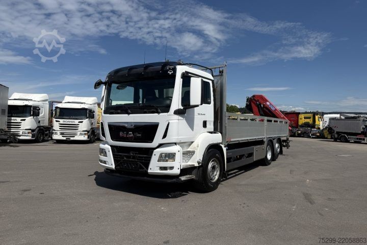 Dizalica na kamionu MAN TGS 26.440 6x2 HMF 2120 K4 / Swiss-Vehicle