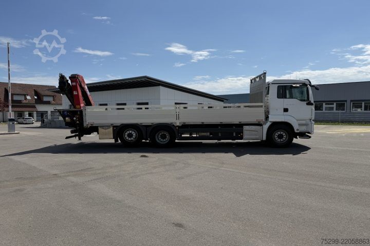 Dizalica na kamionu MAN TGS 26.440 6x2 HMF 2120 K4 / Swiss-Vehicle