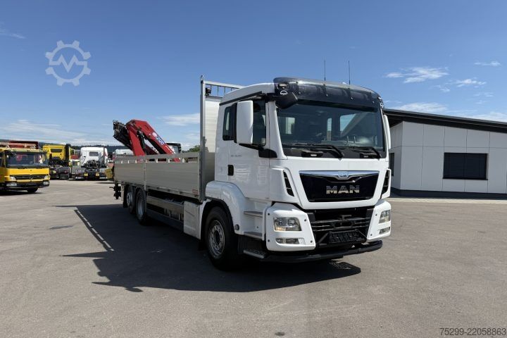 Dizalica na kamionu MAN TGS 26.440 6x2 HMF 2120 K4 / Swiss-Vehicle