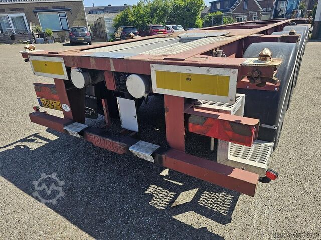 Gámaflutningar Burg BPO 12-27CCXGX-00. | ADR TANK CHASSIS 20/30 FT ...