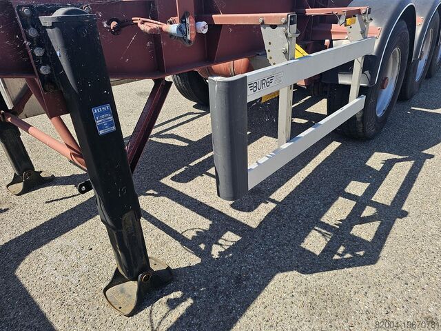 Gámaflutningar Burg BPO 12-27CCXGX-00. | ADR TANK CHASSIS 20/30 FT ...
