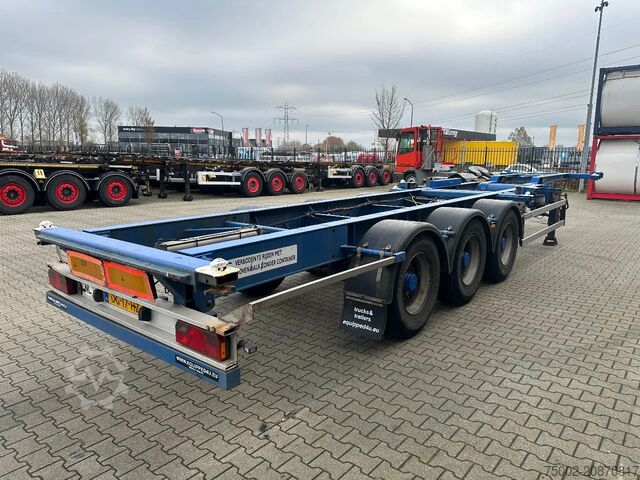 Container transportation Contar 40 (45) FT-chassis / liftaxle / drumbrakes / NL...