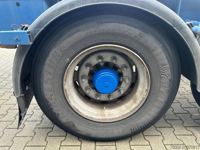 Container transportation Contar 40 (45) FT-chassis / liftaxle / drumbrakes / NL...