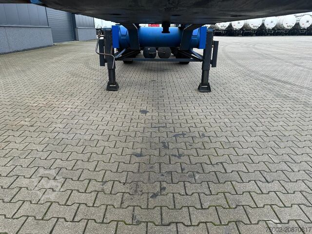 Container transportation Contar 40 (45) FT-chassis / liftaxle / drumbrakes / NL...