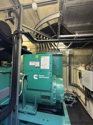 Generátor NOW - Four Cummins 2,250 KVA Generators C2250 D5 Engine: QSK60-G9