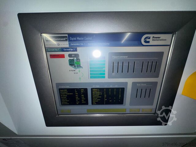 Generátor NOW - Four Cummins 2,250 KVA Generators C2250 D5 Engine: QSK60-G9