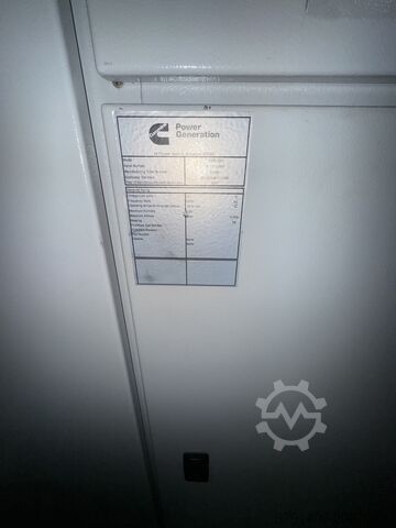 Moteur diesel Cummins 2,250 KVA Generators C2250 D5 Engine: QSK60-G9