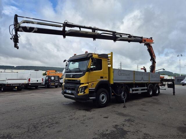 Vrachtauto met open laadbak Volvo FMX