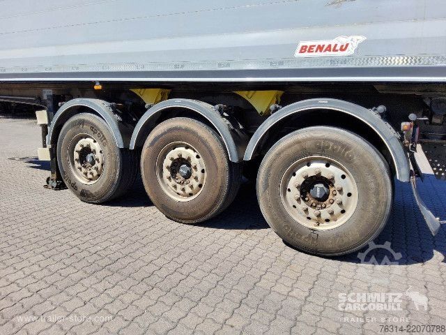 Tipper semitrailer Benalu Kipper Alukastenmulde 27m³