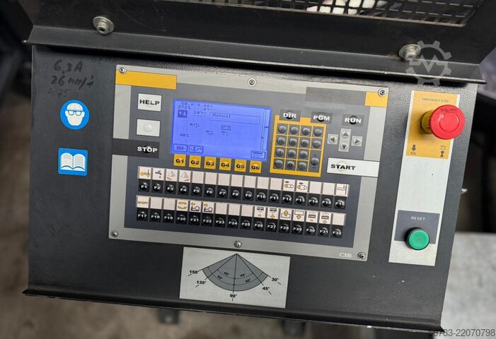 Scie à ruban semi-automatique PEGAS Gonda 750 x 500 mm  CNC